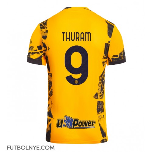 Camiseta Inter Milan Marcus Thuram #9 Tercera Equipación 2024-25 manga corta